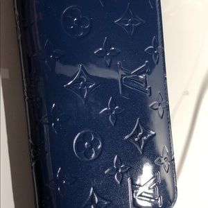 Louis Vuitton royal blue wallet